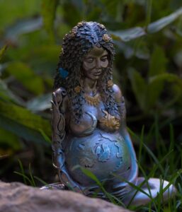 Gaia mother statue